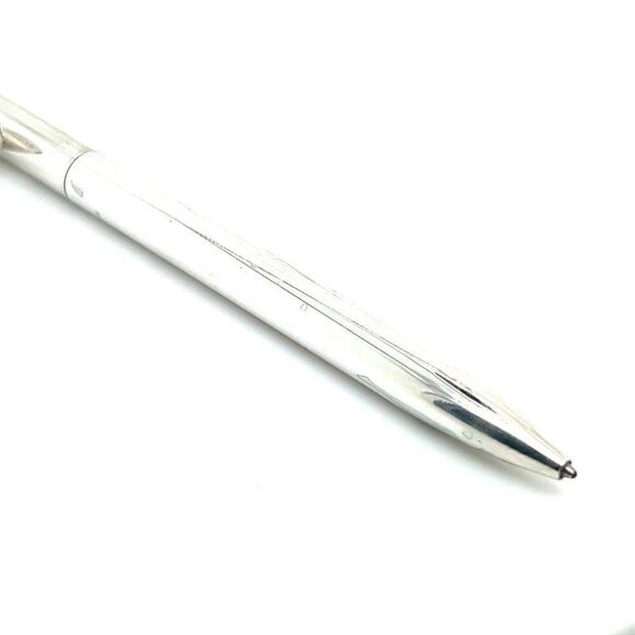 Tiffany & Co Estate Ballpoint Pen 5" Silver TIF423 - Picture 6 of 6